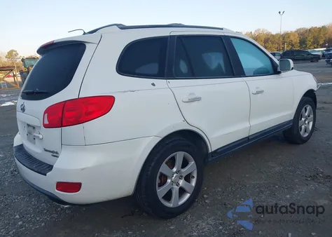 2009 Hyundai Santa Fe Limited z USA, uszkodzony, nr VIN 5NMSH13E09H311651